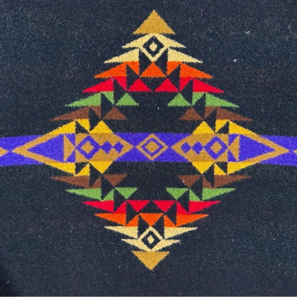 Pendleton Rimrock Jacquard Coat | Stepped Arrow Western Wool | Women’s M - Picture 8 of 10